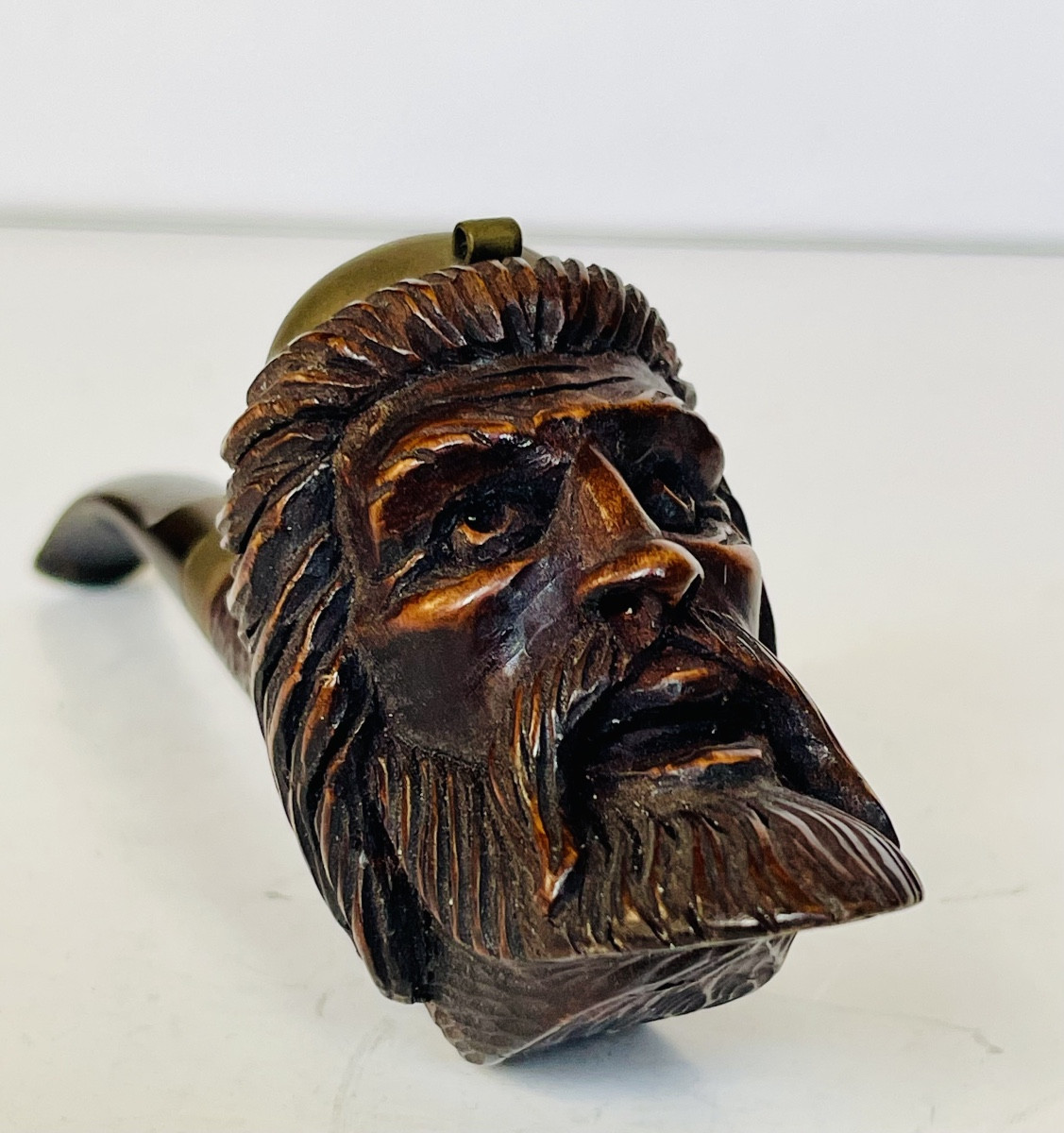 Carved Wooden Pipe